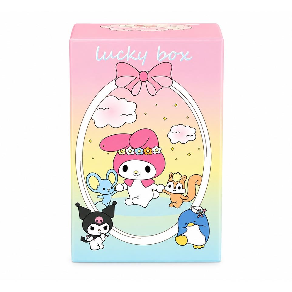 Sanrio Characters Mini Ice Cream Cone Series | Caja Sorpresa - Coleccionables Gashapon - 5 cm