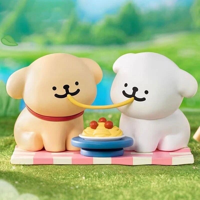 Serie Puppy Maltese | Caja Sorpresa - Coleccionables Gashapon - 7 cm - Imagen 1