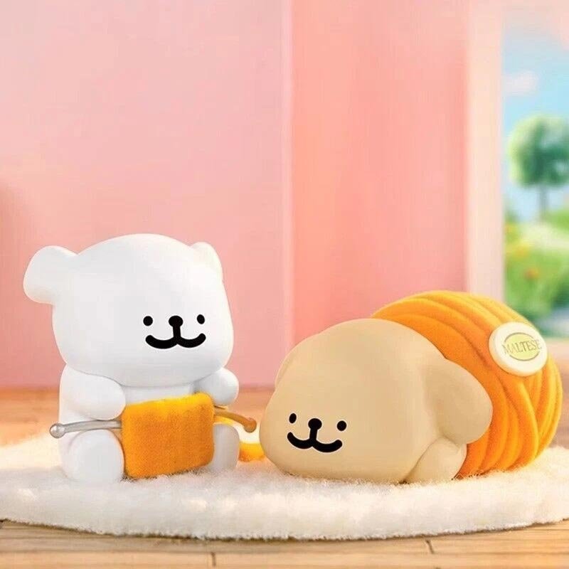 Serie Puppy Maltese | Caja Sorpresa - Coleccionables Gashapon - 7 cm - Imagen 2