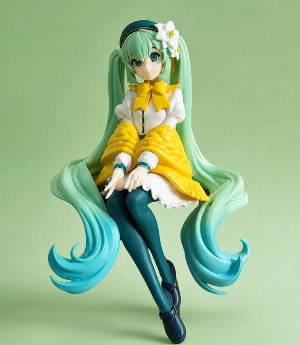 Hatsune Miku  Sakura Princess Vocaloid | Figura 15 cm  